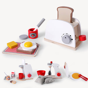 Children's Play House Wooden Kitchen Toy Set