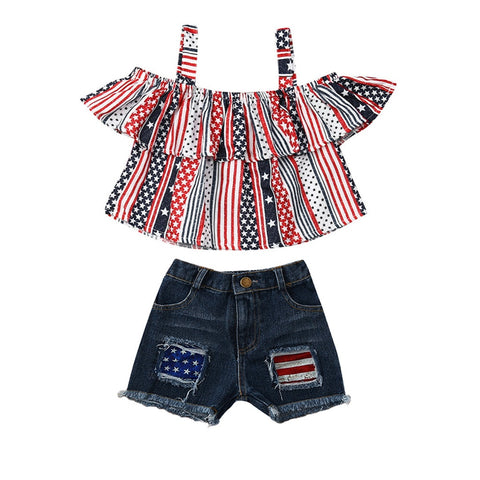 Toddler/Girl 4th of July Outfit