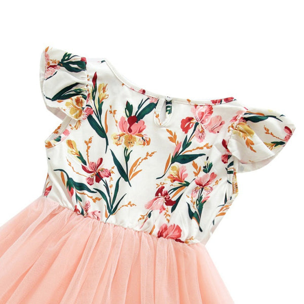 Floral Print Baby Girls Dress