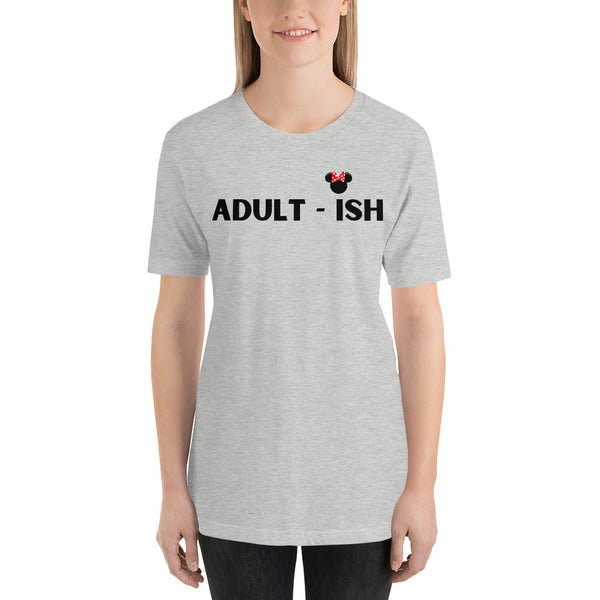Adult-ish Minnie Mouse - Short-Sleeve Unisex T-Shirt