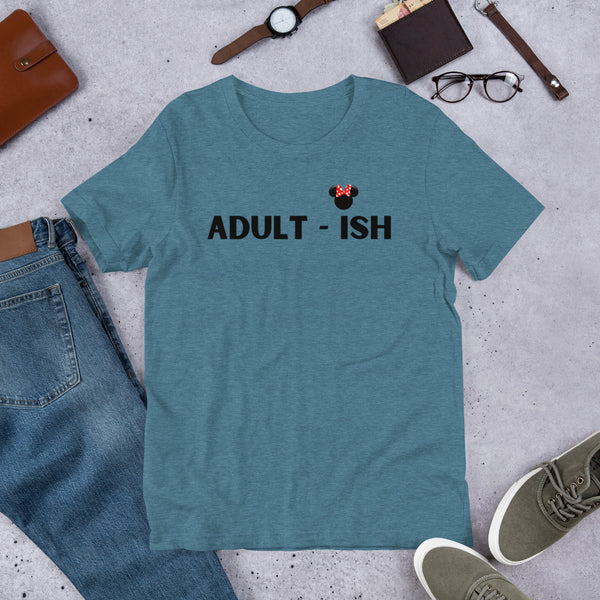 Adult-ish Minnie Mouse - Short-Sleeve Unisex T-Shirt