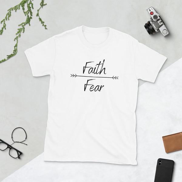 Faith Over Fear - Short-Sleeve Unisex T-Shirt